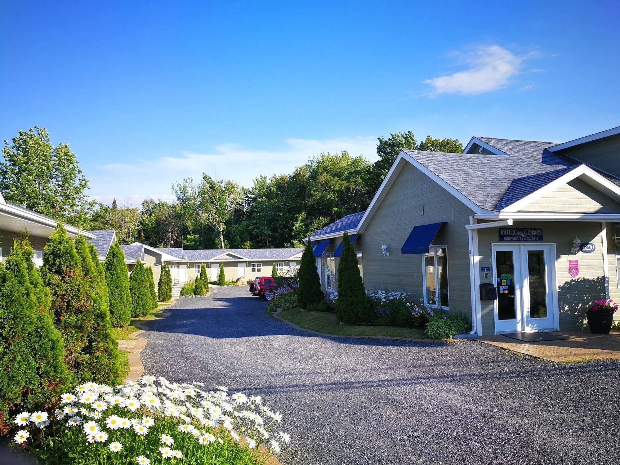 Motel Des Cedres シェルブルック エクステリア 写真